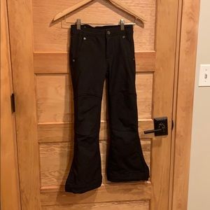 Obermeyer Girls 8 ski/snow pants - Black